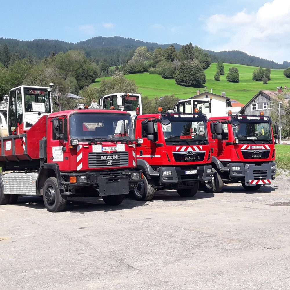 Becherer Erdbewegungen und Transporte - Bauunternehmen Sonthofen 2