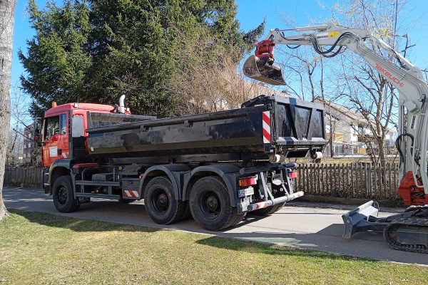 Tiefbau im Allgäu – Baggerarbeiten